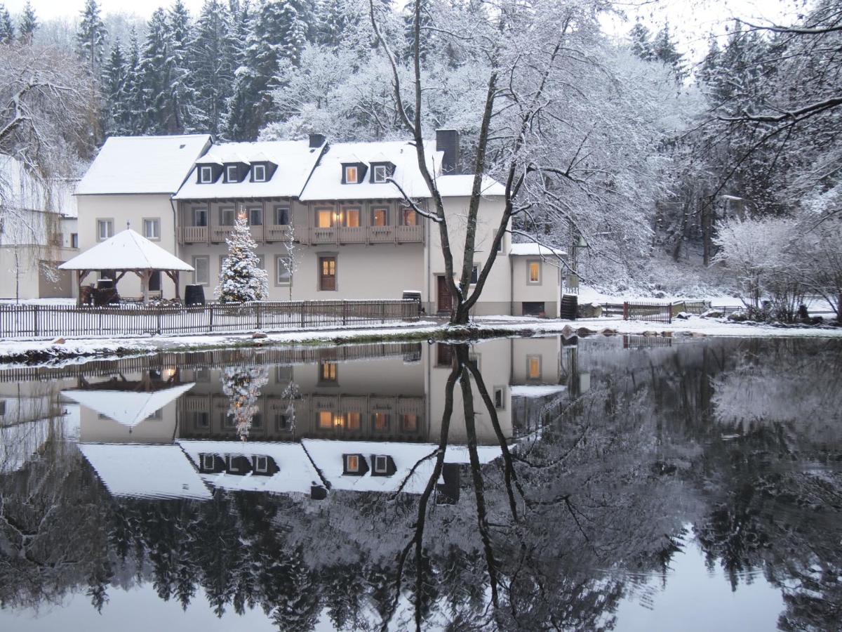 Alte Baeckerei Appartement Bescheid Buitenkant foto