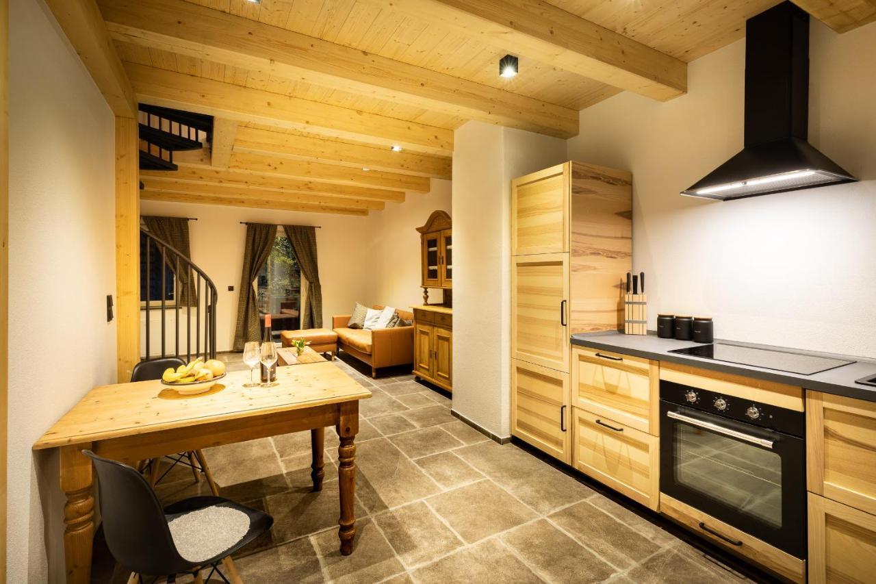 Alte Baeckerei Appartement Bescheid Buitenkant foto