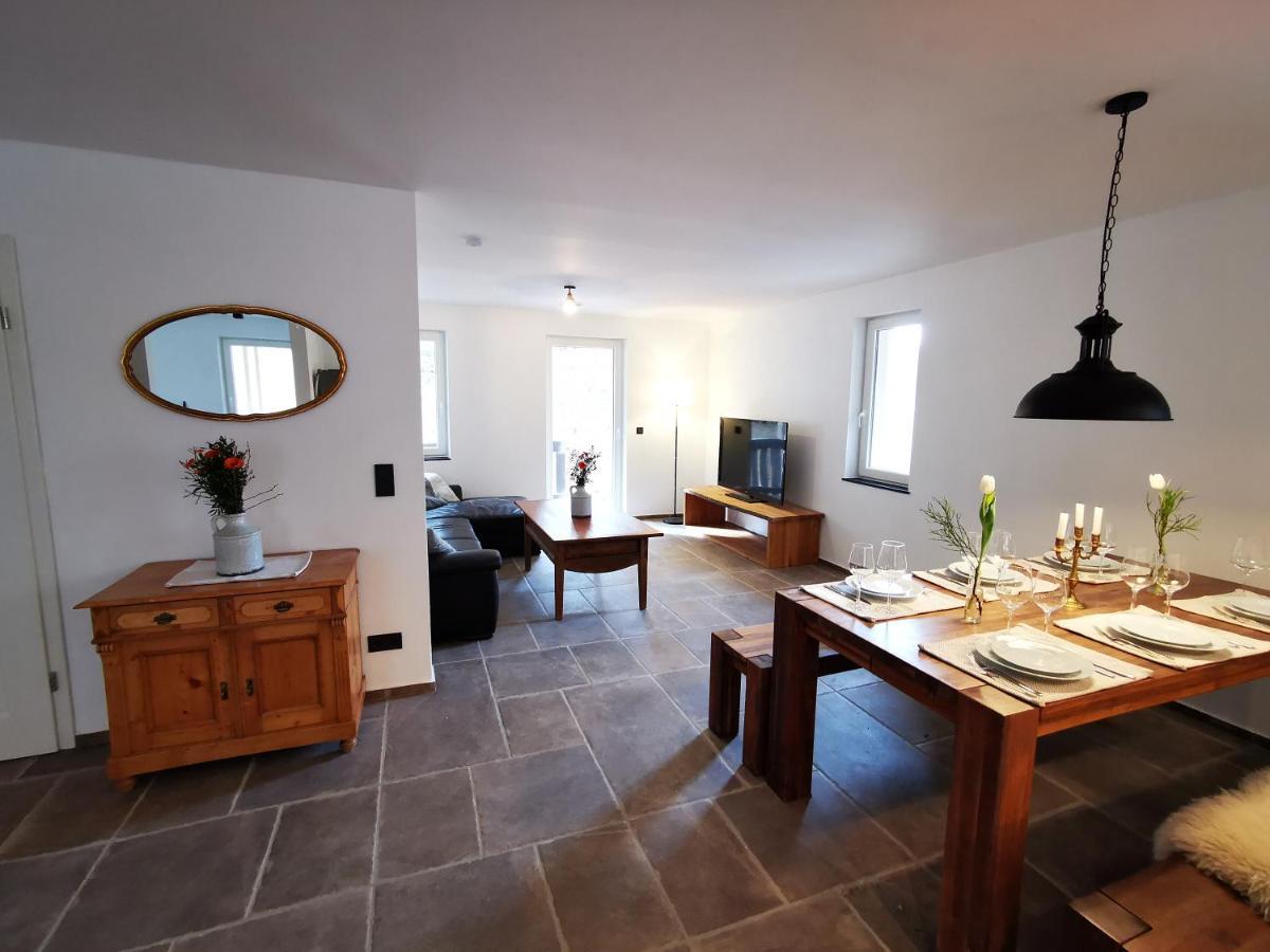 Alte Baeckerei Appartement Bescheid Buitenkant foto