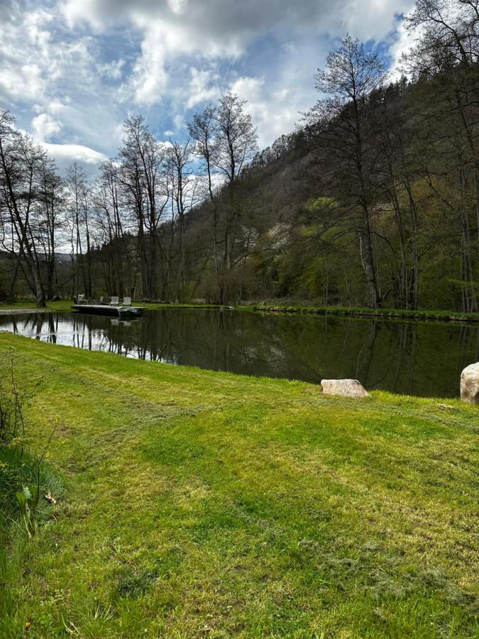 Alte Baeckerei Appartement Bescheid Buitenkant foto