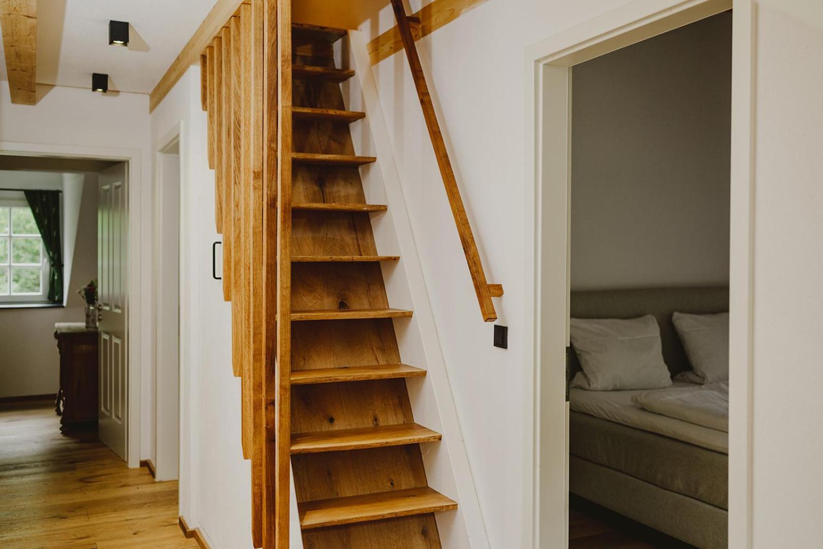 Alte Baeckerei Appartement Bescheid Buitenkant foto