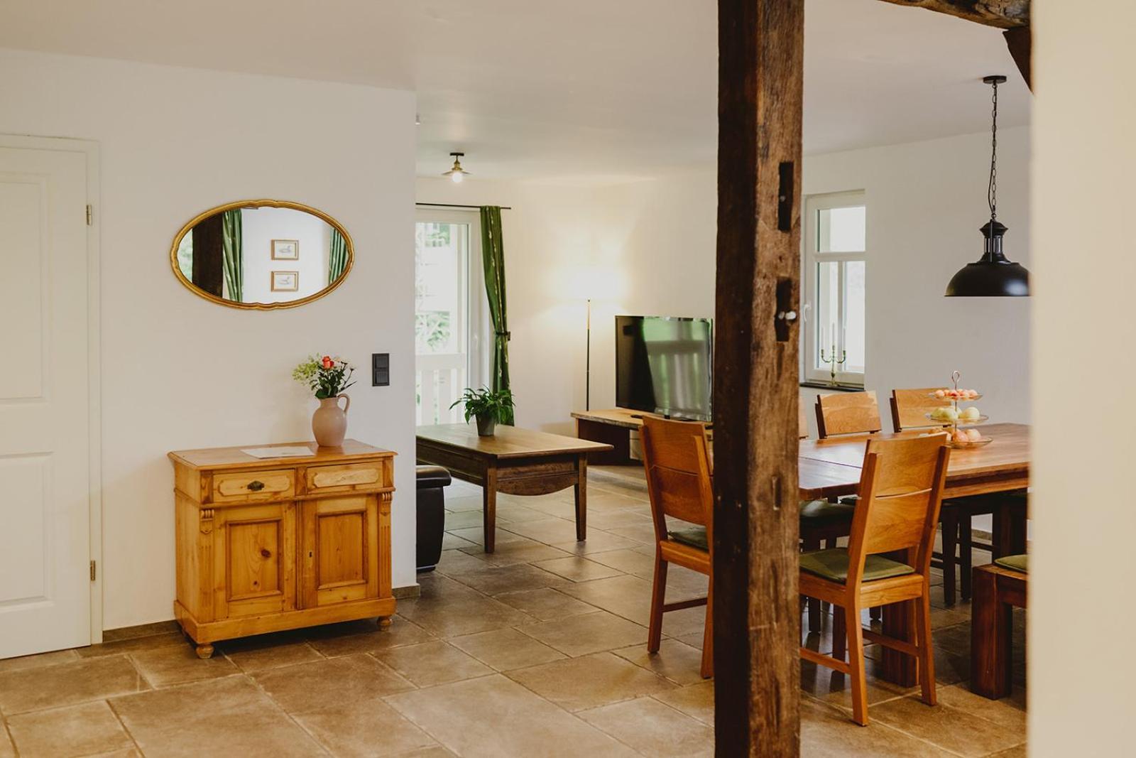 Alte Baeckerei Appartement Bescheid Buitenkant foto