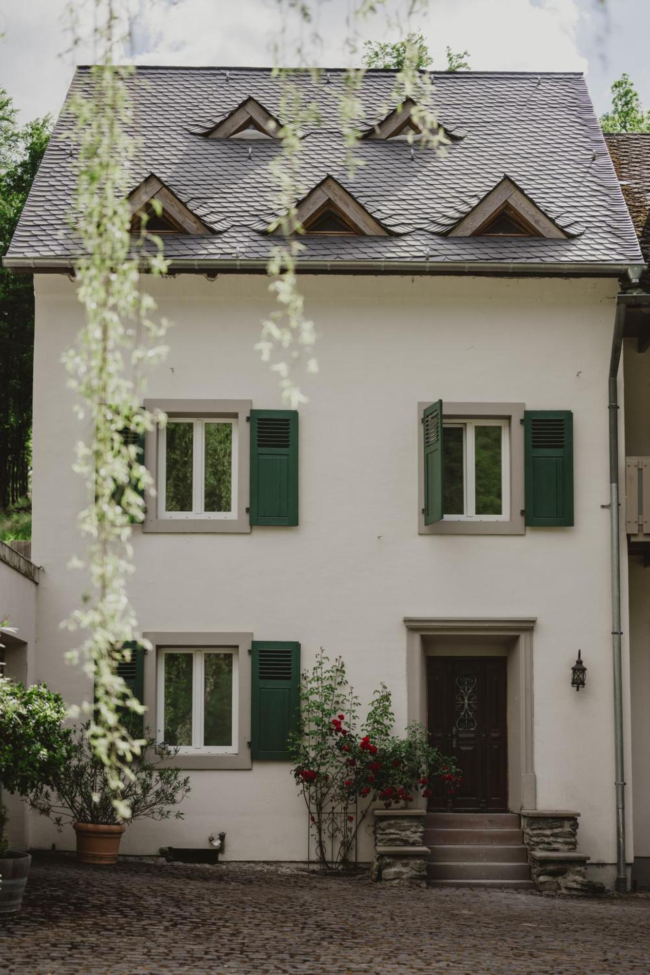 Alte Baeckerei Appartement Bescheid Buitenkant foto