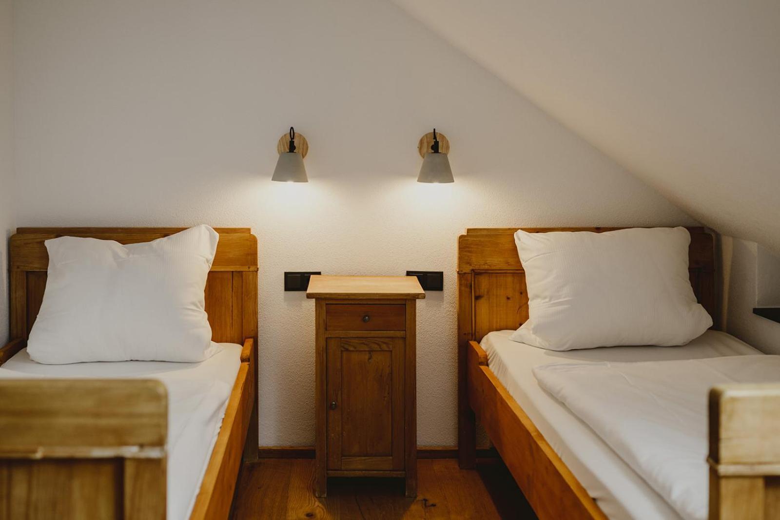 Alte Baeckerei Appartement Bescheid Buitenkant foto