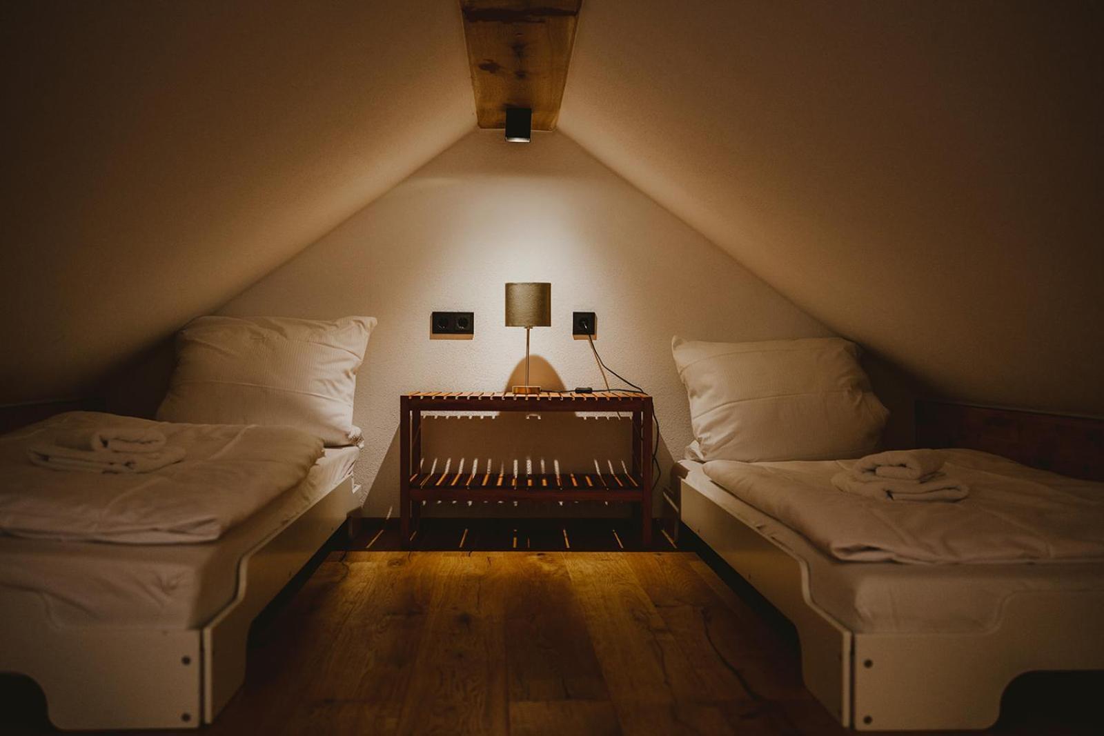 Alte Baeckerei Appartement Bescheid Buitenkant foto