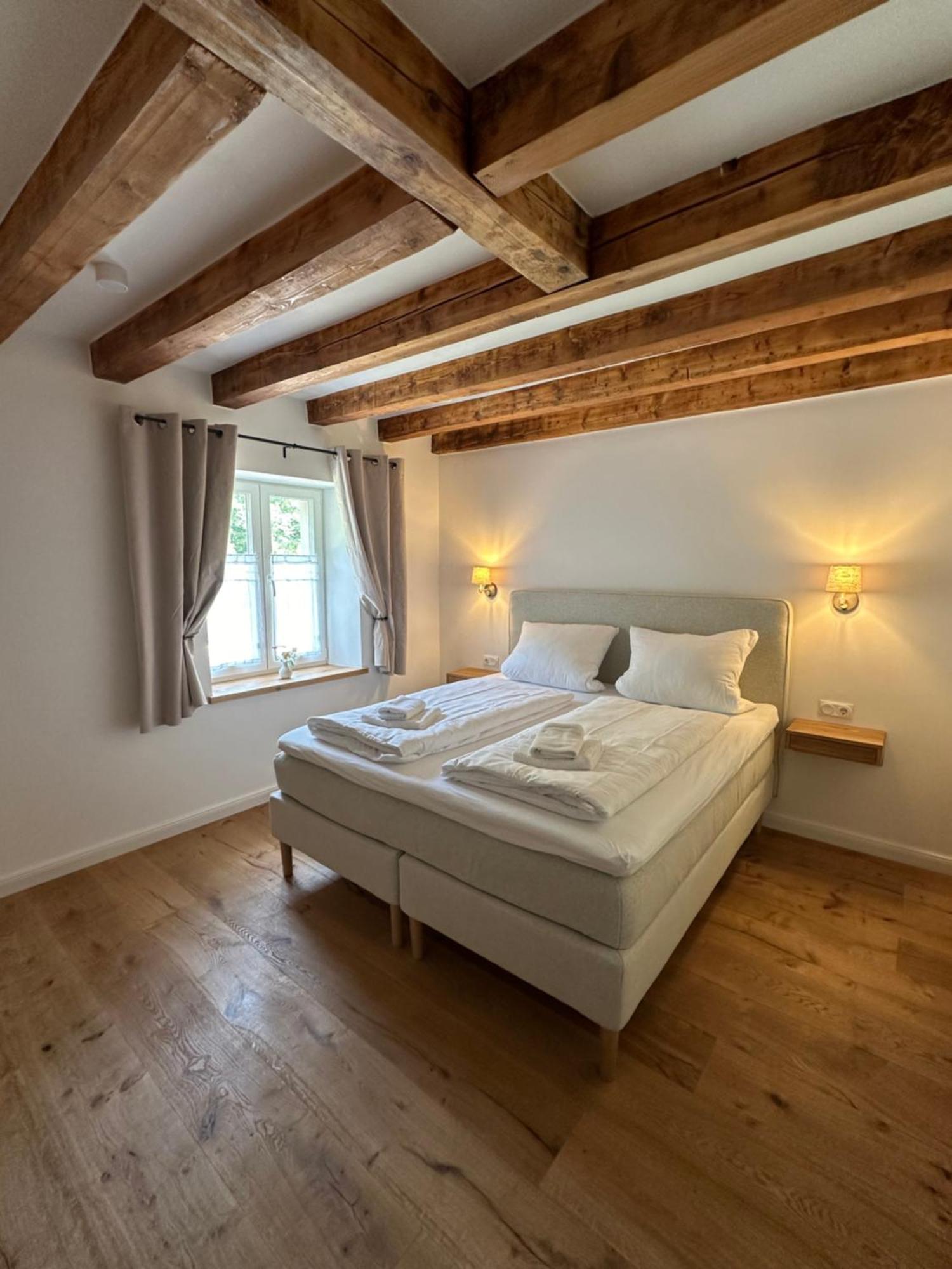 Alte Baeckerei Appartement Bescheid Buitenkant foto