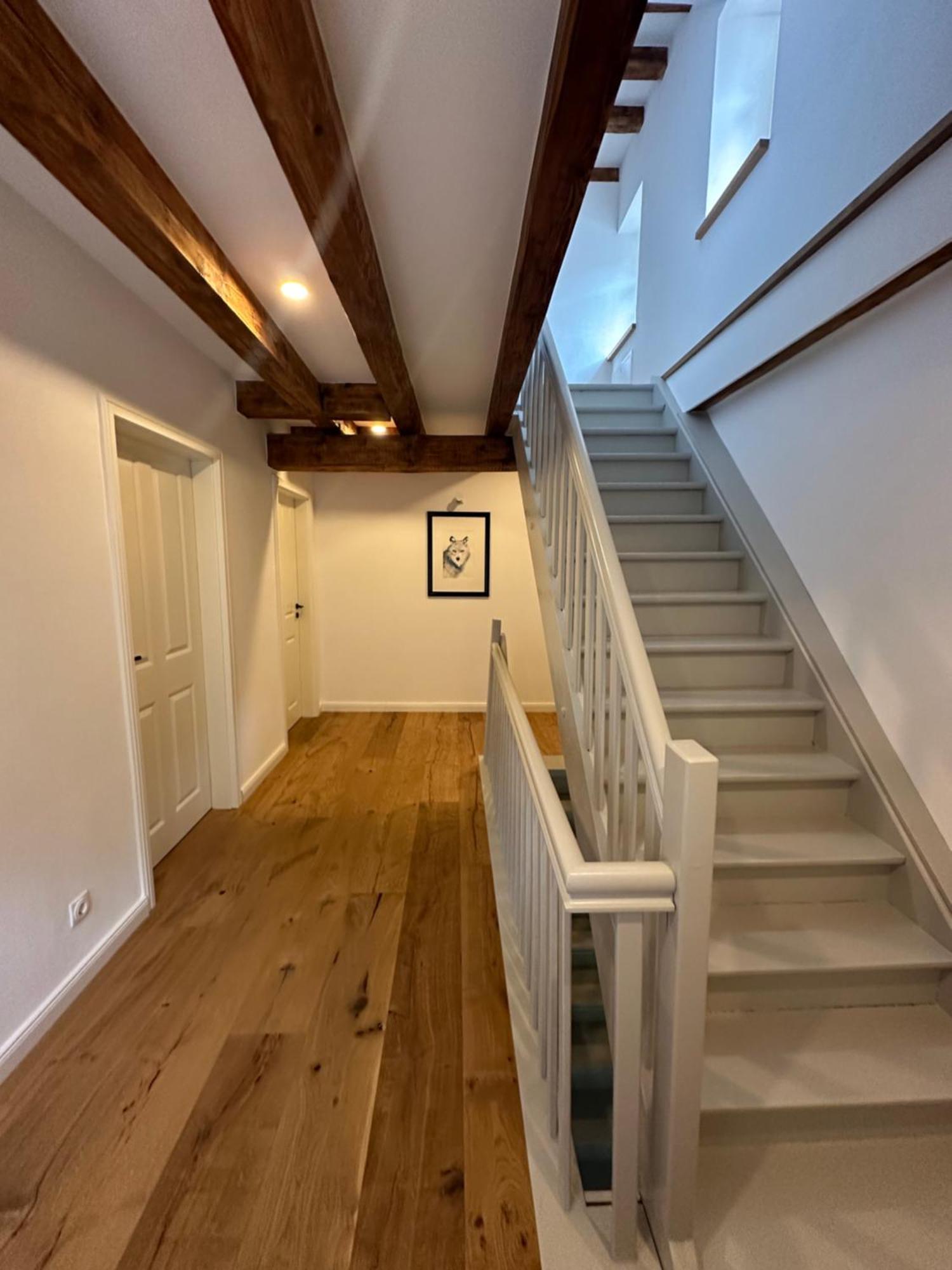 Alte Baeckerei Appartement Bescheid Buitenkant foto