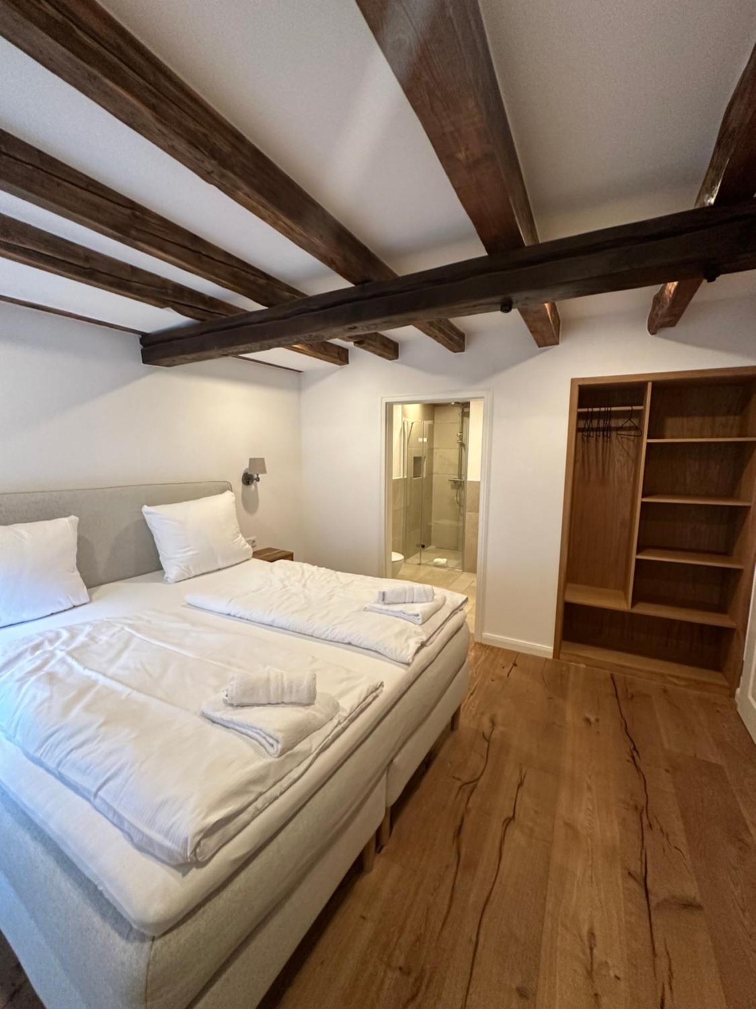 Alte Baeckerei Appartement Bescheid Buitenkant foto
